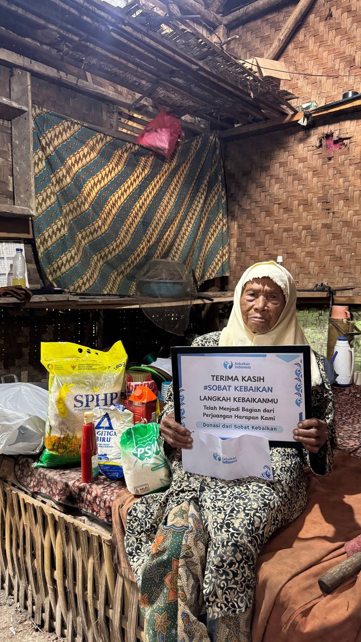 Keliling Jual Sayuran, Bantu Lansia Sebatangkara!