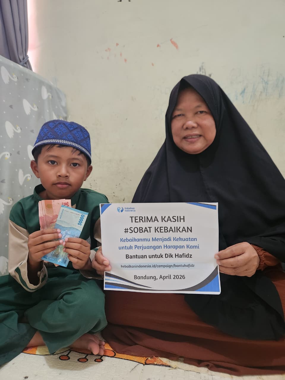 URGENT! Berjuang Sejak Kecil, Bantu Anak Yatim Hafiz Untuk Bertahan