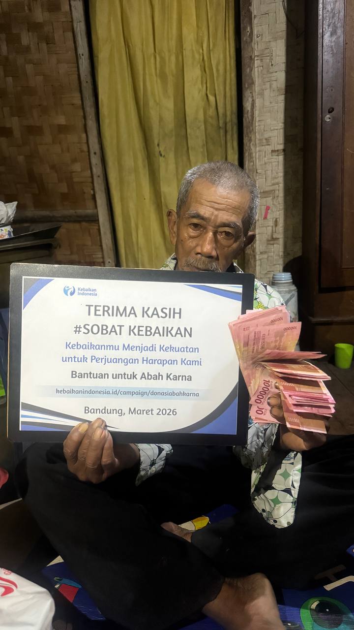 Tak ada yang mengurus, Bantu Lansia Penjual Sayur Untuk Bertahan Hidup