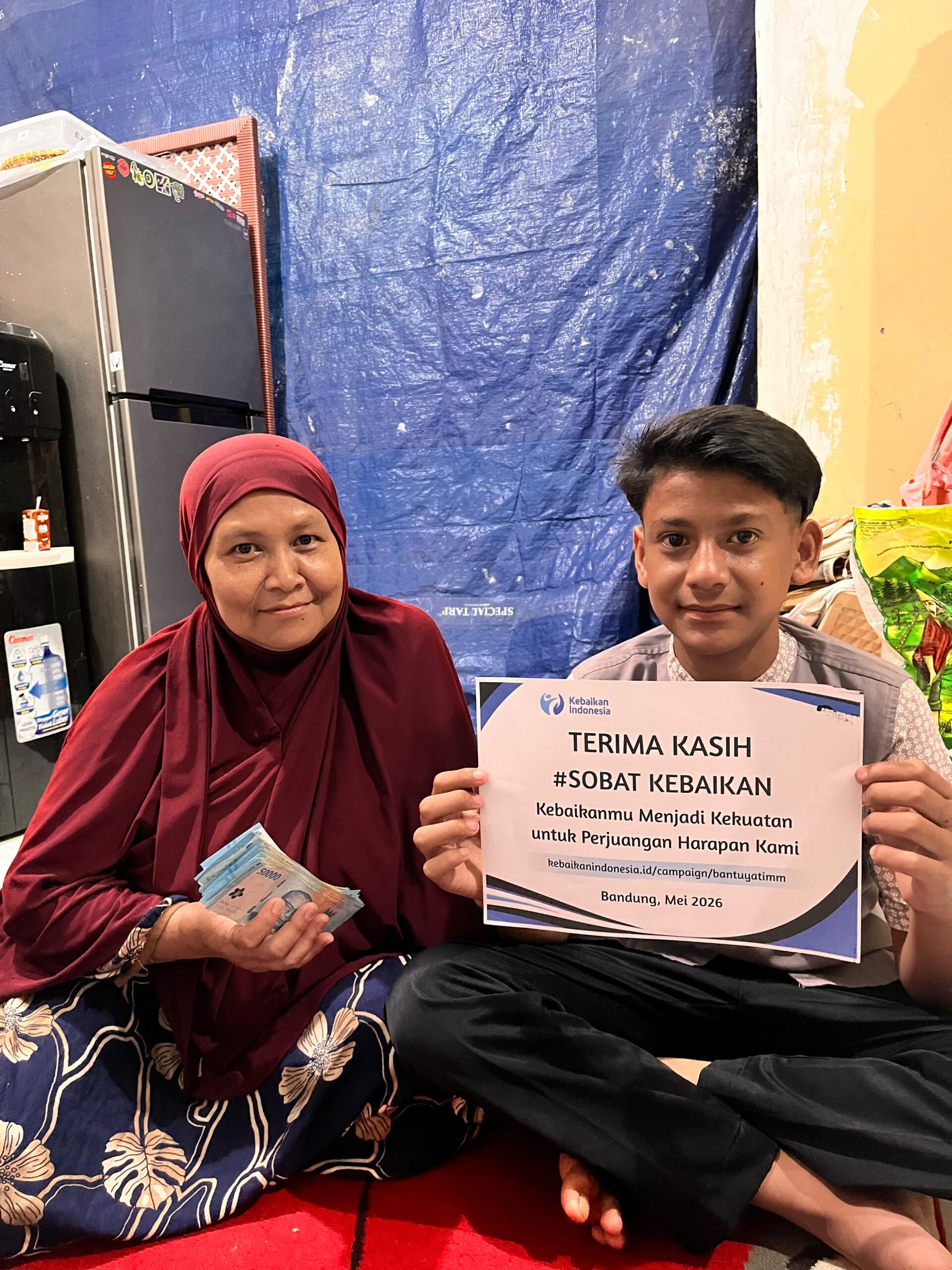 Bantu Anak Yatim Bertahan Hidup